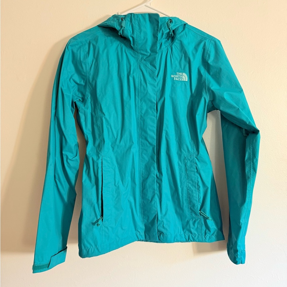 The North Face Turquoise Women's Rain Jacket